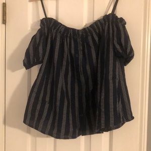 Sweet wanderer off the shoulder shirt